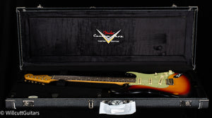 Fender Custom Shop Masterbuilt Greg Fessler True '62 Strat Journeyman Relic 3-Tone Sunburst 59 C  (557)