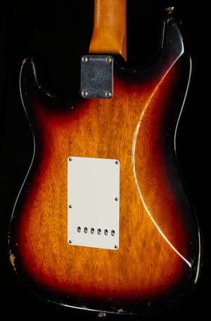 Fender Custom Shop Masterbuilt Levi Perry 60's Korina Strat Journeyman Relic 3-Tone Sunburst (877)