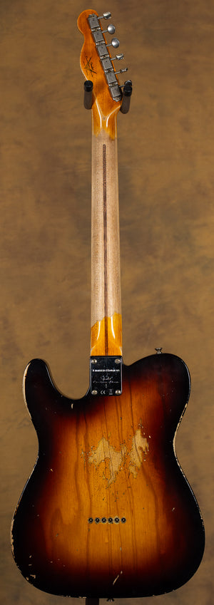 Fender Custom Shop LTD 1951 HS Tele Heavy Relic Wide Fade 2 Tone Sunburst