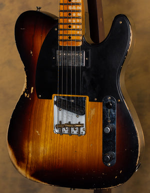 Fender Custom Shop LTD 1951 HS Tele Heavy Relic Wide Fade 2 Tone Sunburst
