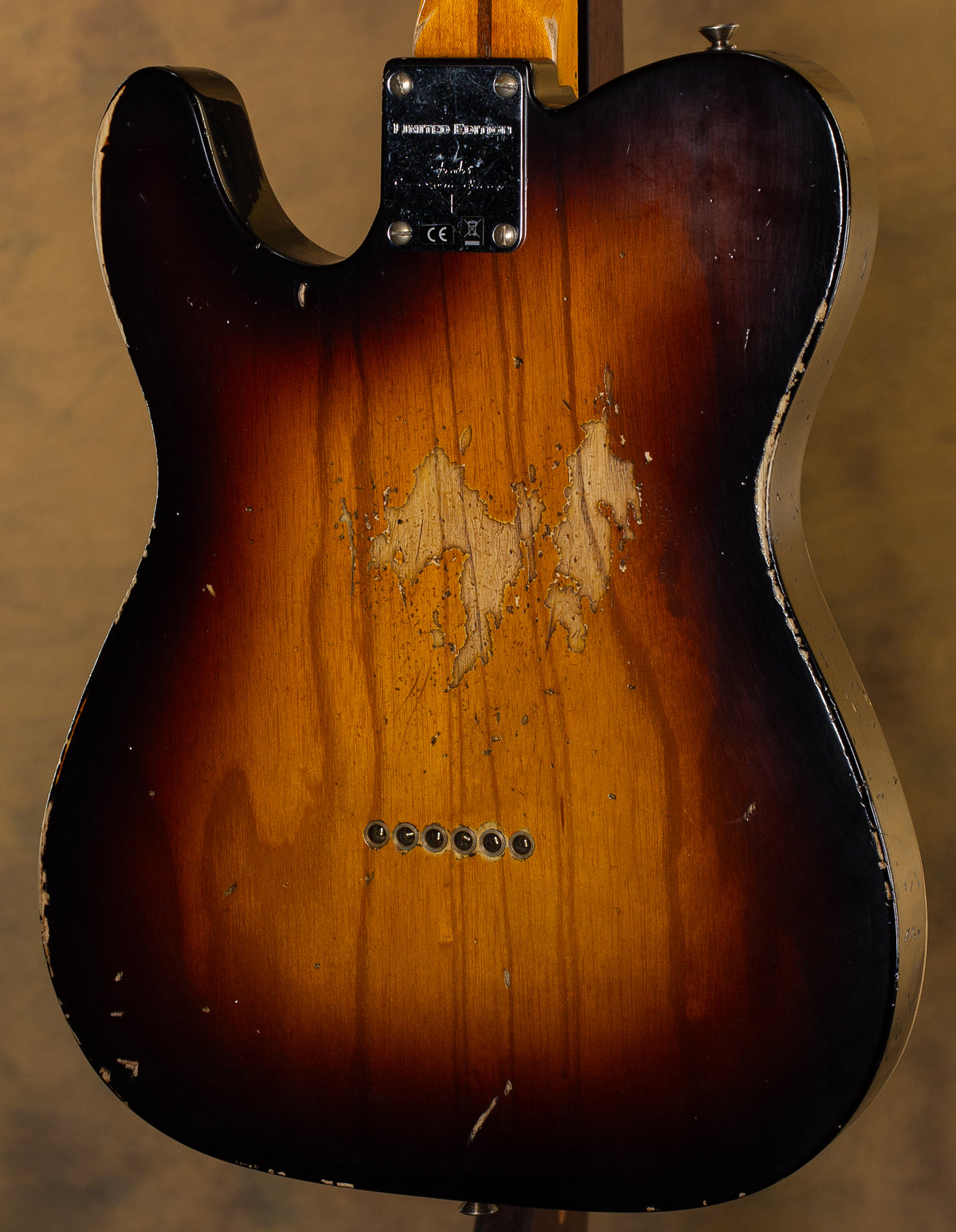Fender Custom Shop LTD 1951 HS Tele Heavy Relic Wide Fade 2 Tone Sunburst