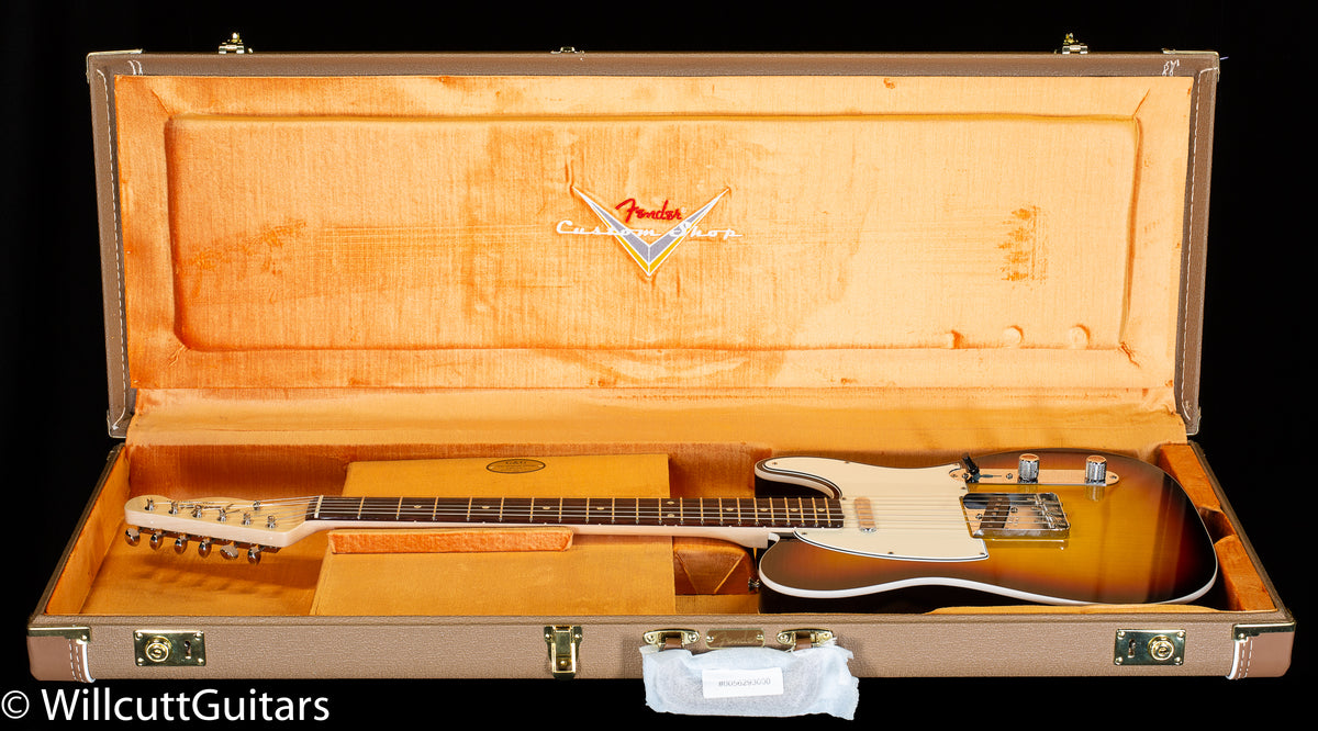 Fender Custom Shop 1960 Telecaster Custom Time Capsule 3-Tone Sunburst (522)