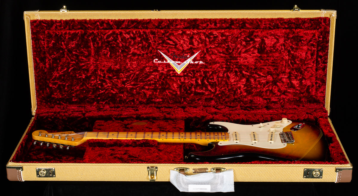 Fender Custom Shop Willcutt True &#39;57 Stratocaster Journeyman Relic 2-Tone Sunburst 65 C (610)