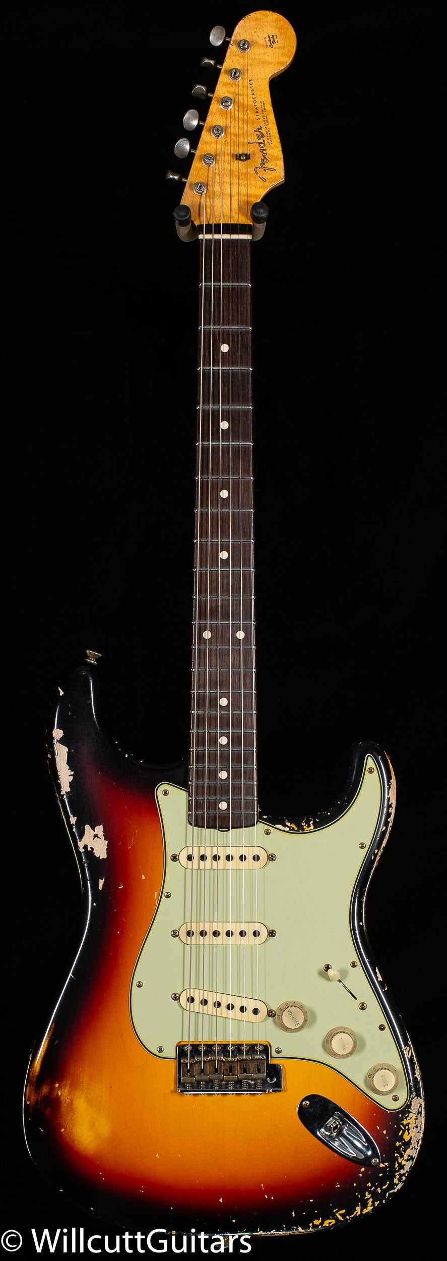 Fender Custom Shop WILLCUTT TRUE '62 STRAT JRN 59C-3TS-MBDG (639)