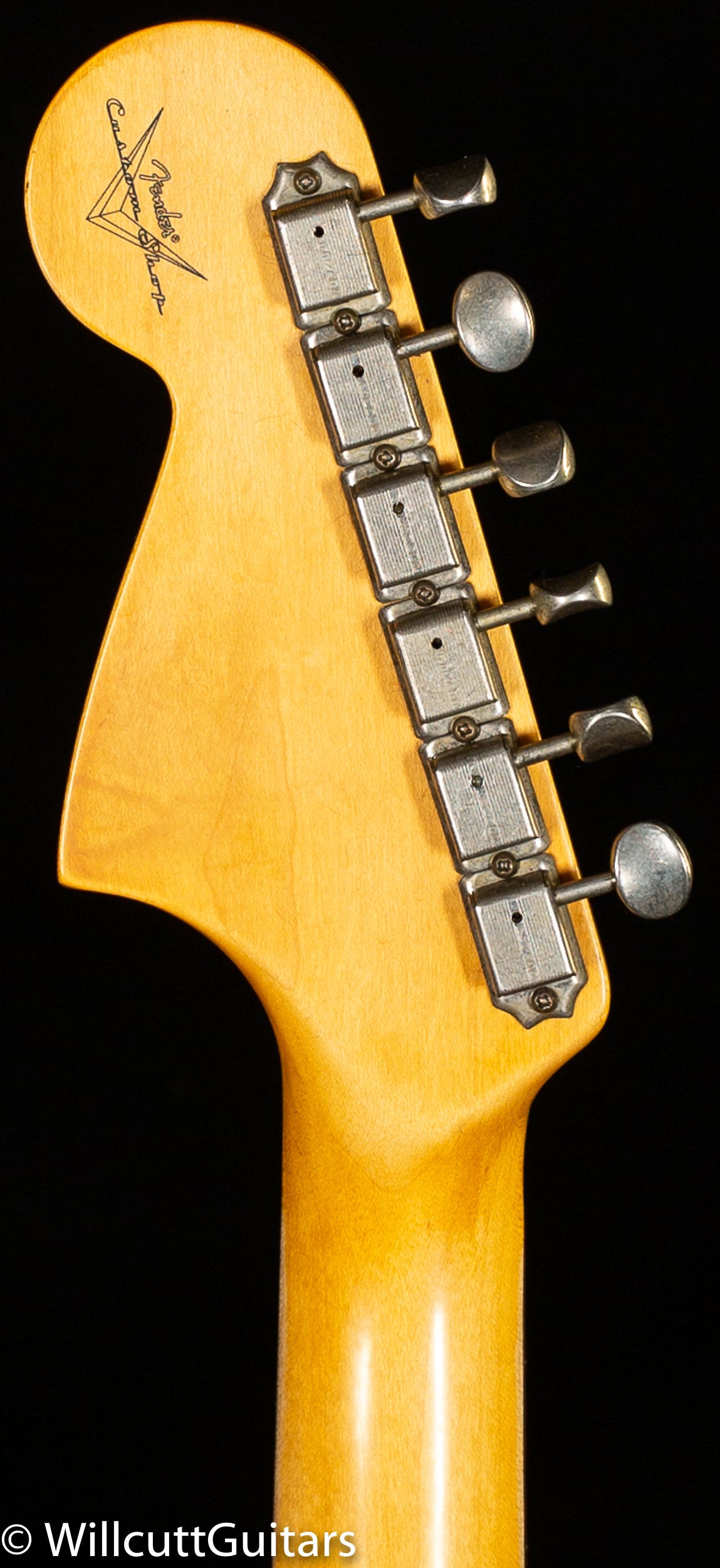 Fender Custom Shop 1962 Jaguar Journeyman Relic Painted Head Cap Surf Green (683)