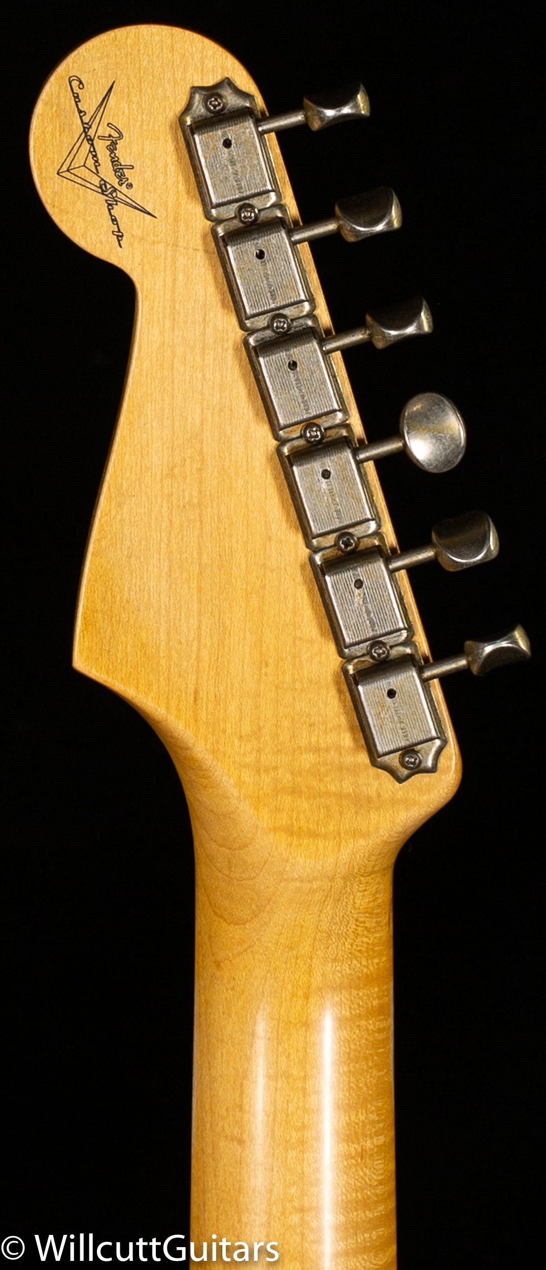 Fender Custom Shop Willcutt True '62 Stratocaster Journeyman Relic Olympic White 60s Oval C (690)