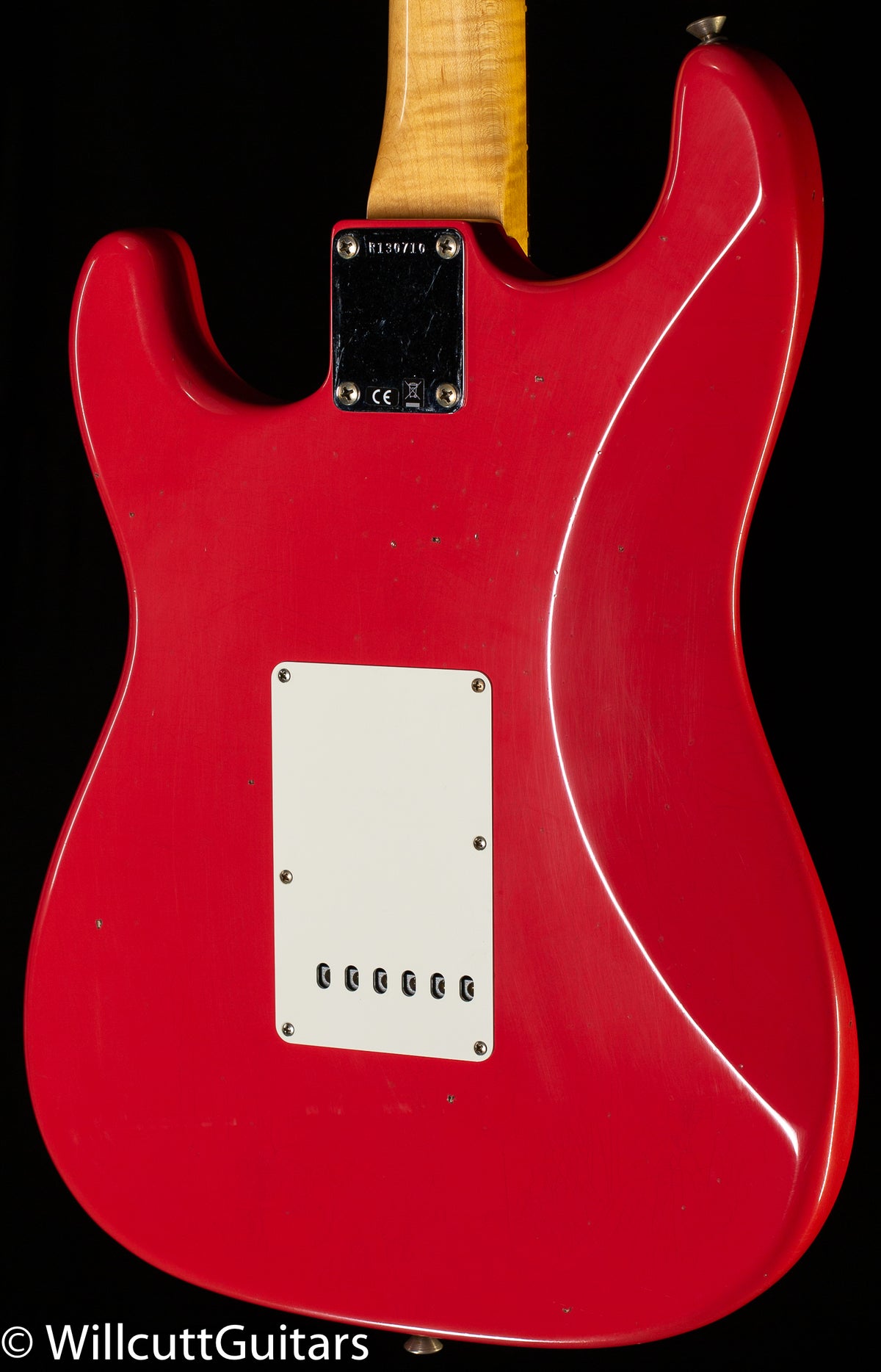 Fender Custom Shop Willcutt True '62 Stratocaster Journeyman Relic Fiesta Red Large C (710)