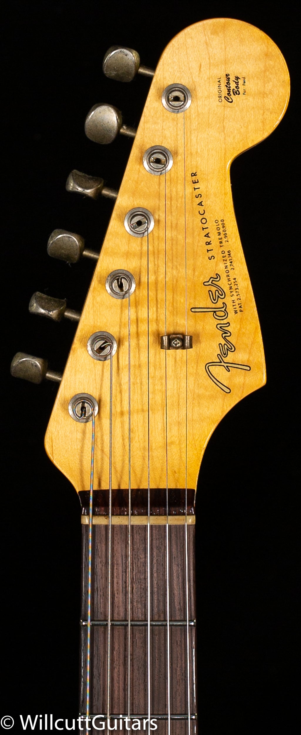 Fender Custom Shop Willcutt True '62 Stratocaster Journeyman Relic Fiesta Red Large C (710)