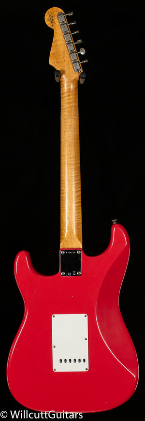 Fender Custom Shop Willcutt True '62 Stratocaster Journeyman Relic Fiesta Red '59 C (728)