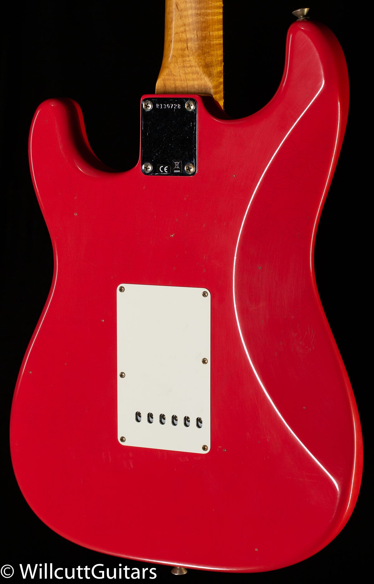 Fender Custom Shop Willcutt True &#39;62 Stratocaster Journeyman Relic Fiesta Red &#39;59 C (728)