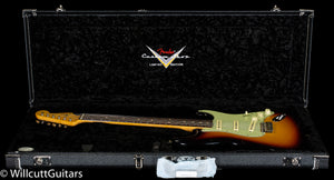 Fender Custom Shop Willcutt True '62 Stratocaster Journeyman Relic 3-Color Sunburst 60 C (761)