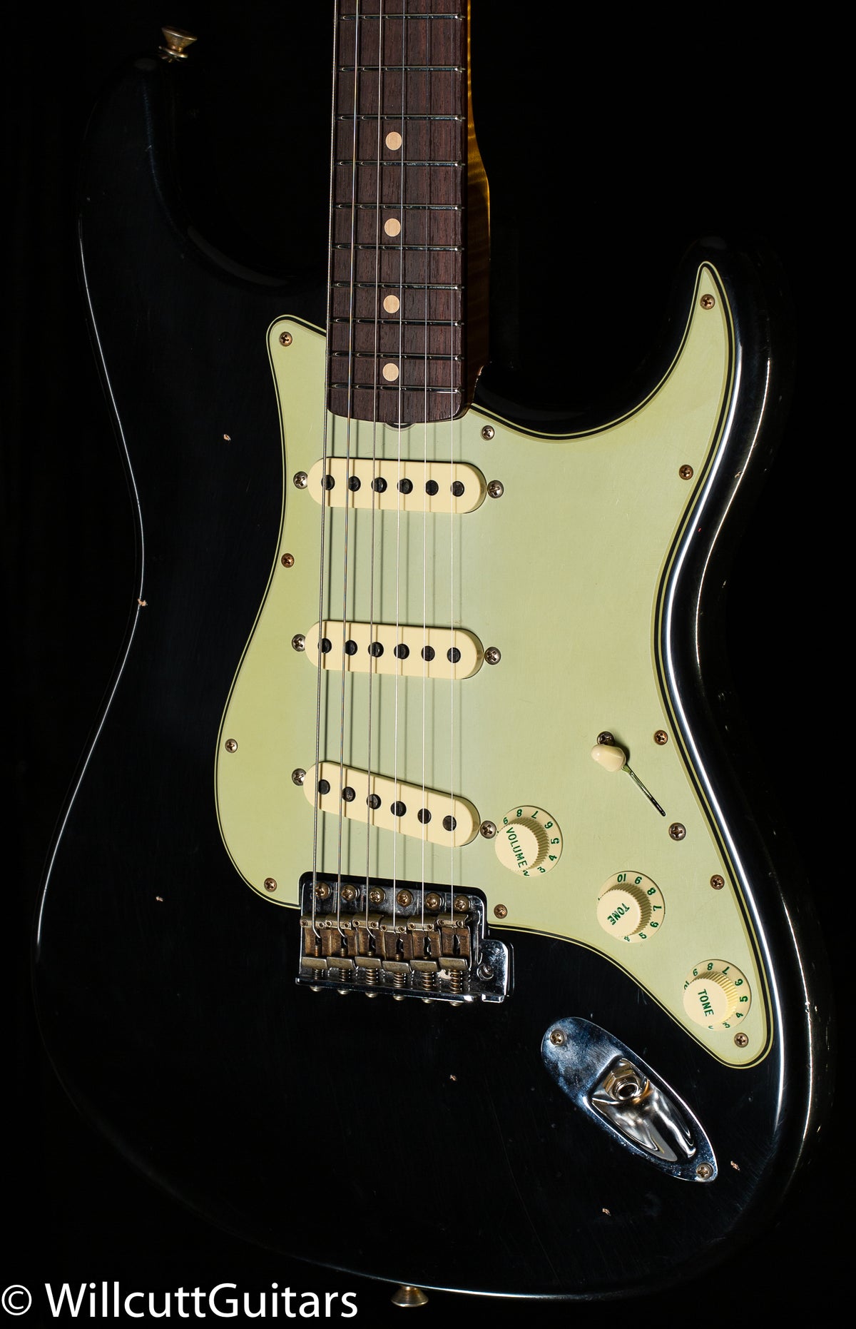 Fender Custom Shop Willcutt True '62 Stratocaster Black '59 C (778)