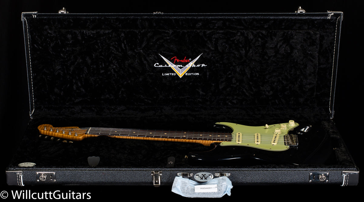 Fender Custom Shop Willcutt True '62 Stratocaster Black '59 C (778)