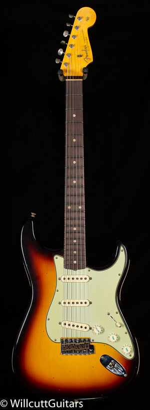 Fender Custom Shop Willcutt True '62 Stratocaster Journeyman Relic 3-Color Sunburst Large C (786)