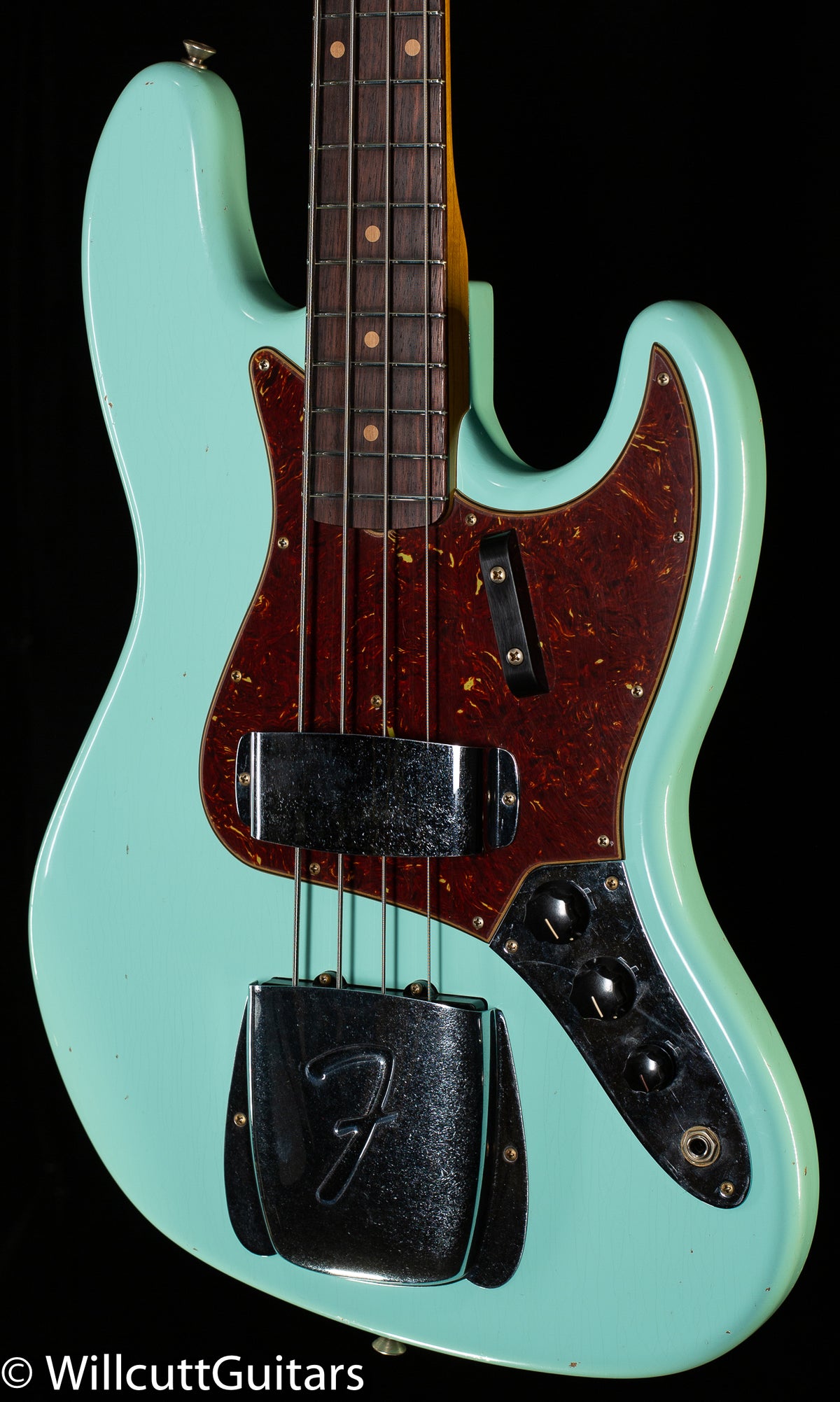 Fender Custom Shop 1964 Jazz Bass Journeyman Relic Surf Green (856)