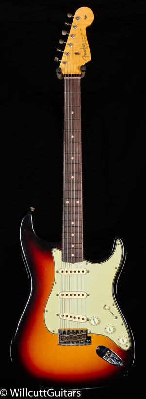 Fender Custom Shop Willcutt True '62 Stratocaster Journeyman Relic 3-Tone Sunburst Large C (897)