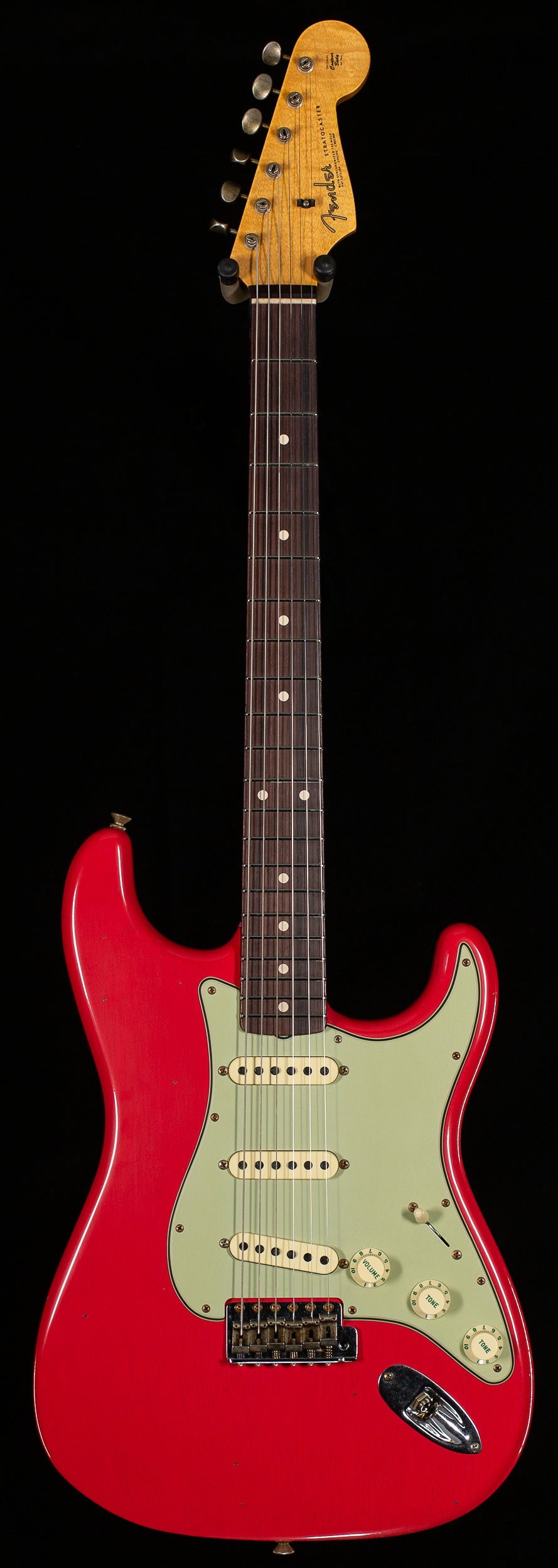 Fender Custom Shop Willcutt True '62 Stratocaster Journeyman Relic Fiesta Red '59 C (903)