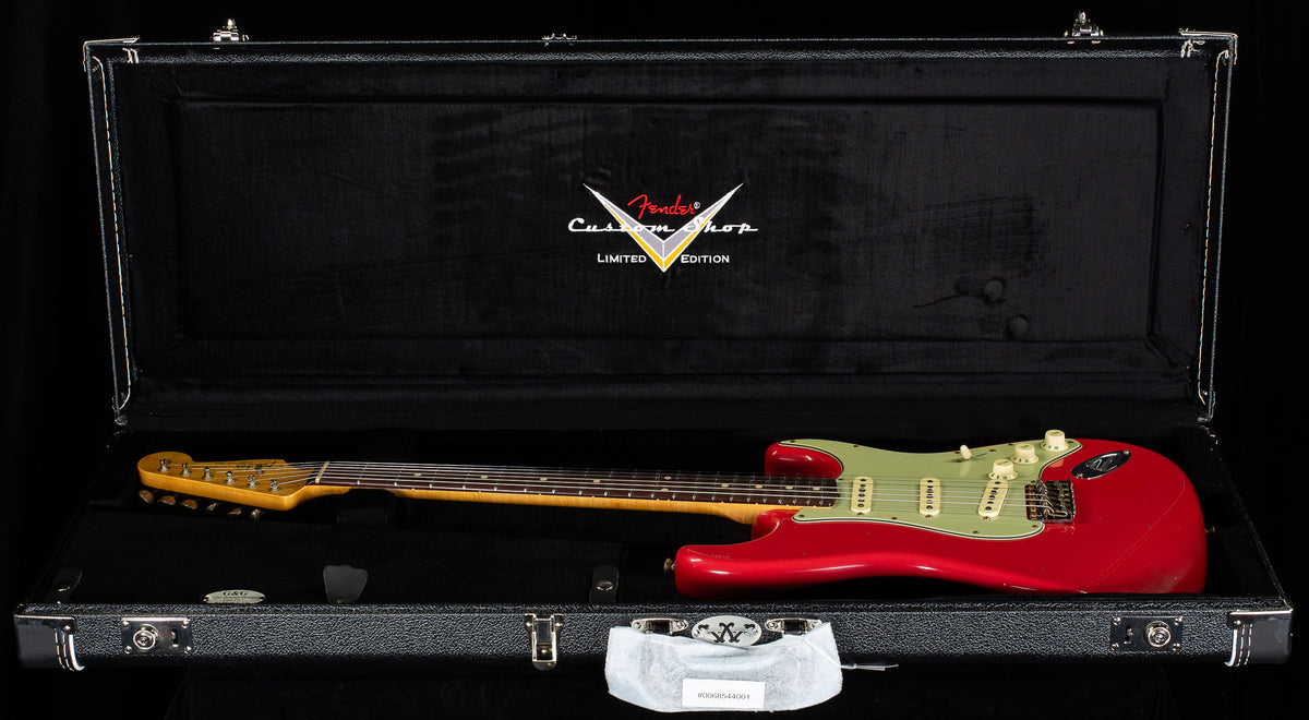 Fender Custom Shop Willcutt True '62 Stratocaster Journeyman Relic Fiesta Red '59 C (903)