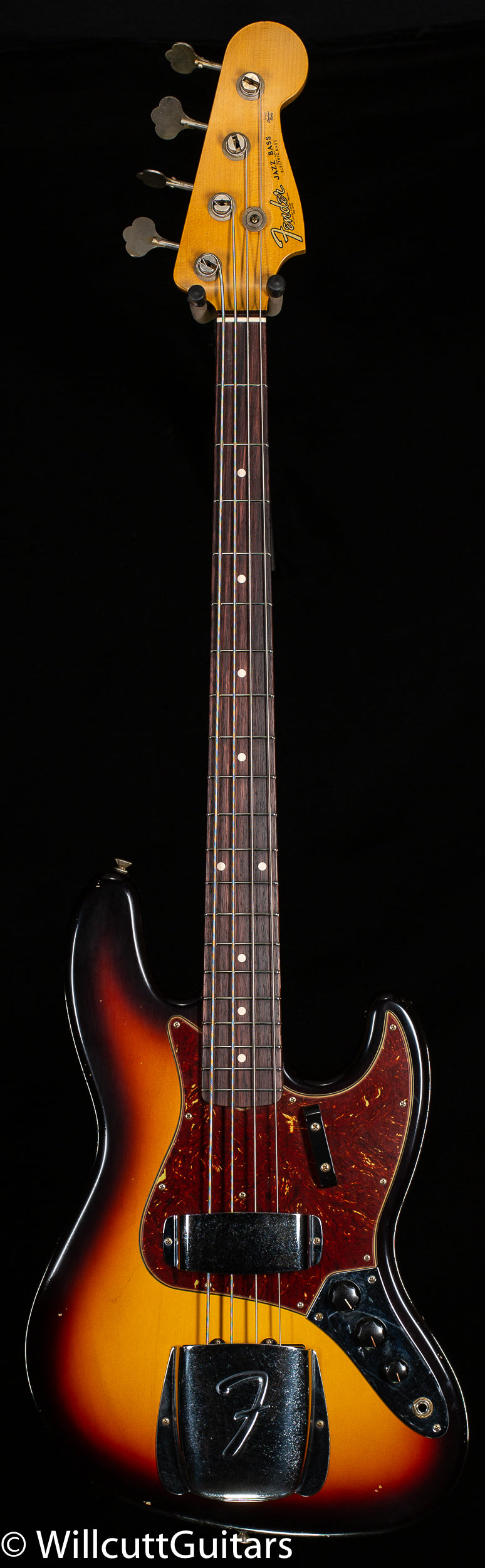 Fender Custom Shop 1964 Jazz Bass Journeyman Relic 3-Tone Sunburst (97 -  Willcutt Guitars