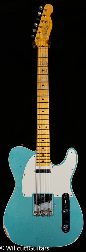 Fender Custom Shop LTD Tomatillo Telecaster Custom Relic Aged Teal Green Metallic (092)