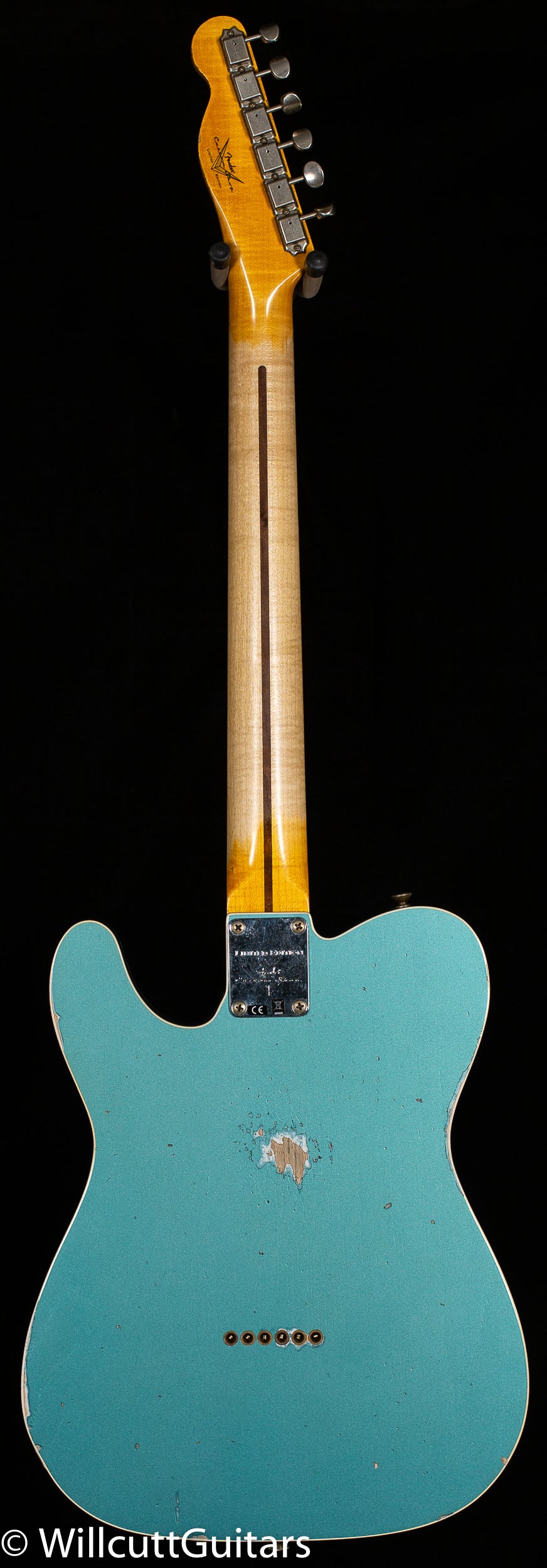 Fender Custom Shop LTD Tomatillo Telecaster Custom Relic Aged Teal 