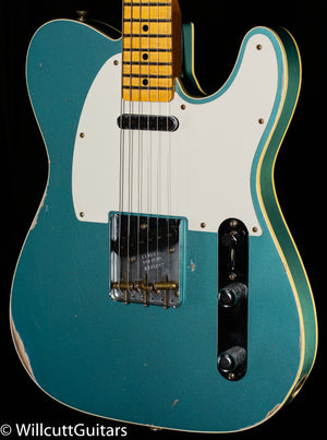 Fender Custom Shop LTD Tomatillo Telecaster Custom Relic Aged Teal Green Metallic (092)