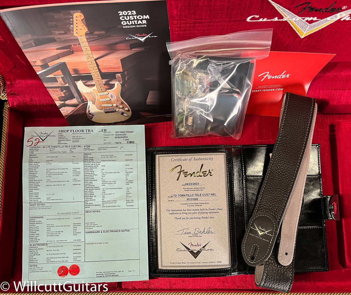 Fender Custom Shop LTD Tomatillo Telecaster Custom Relic Aged Teal Green Metallic (092)