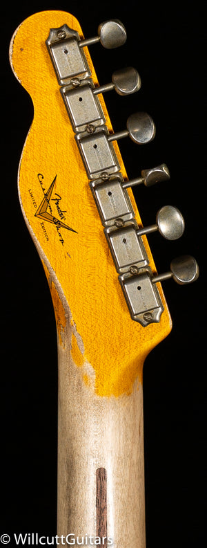 Fender Custom Shop LTD Roasted Pine Double Esquire Super Heavy Relic Aged Black (100)