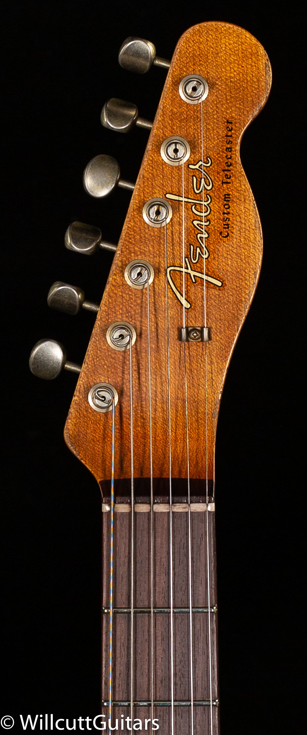 Fender Custom Shop LTD CuNiFe Telecaster Custom Heavy Relic Chocolate 3-Tone Sunburst (113)