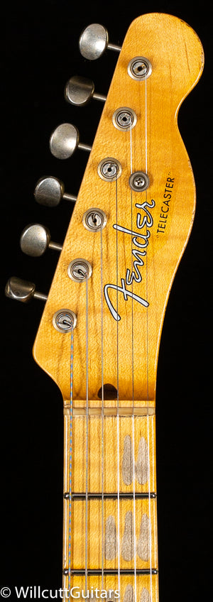 Fender Custom Shop LTD Tomatillo Telecaster Custom Relic Bleached 3-Tone Sunburst (146)