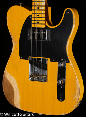 Fender Custom Shop 1953 Telecaster HS Heavy Relic Aged Butterscotch Blonde (300)