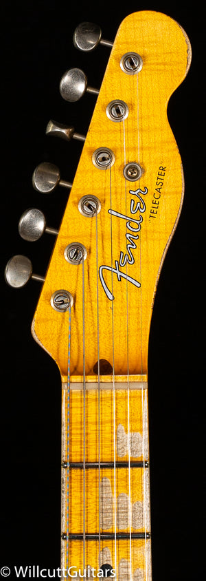Fender Custom Shop 1953 Telecaster HS Heavy Relic Aged Butterscotch Blonde (300)