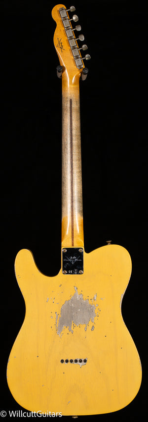 Fender Custom Shop 1950 Double Esquire Heavy Relic Aged Nocaster Blonde (445)