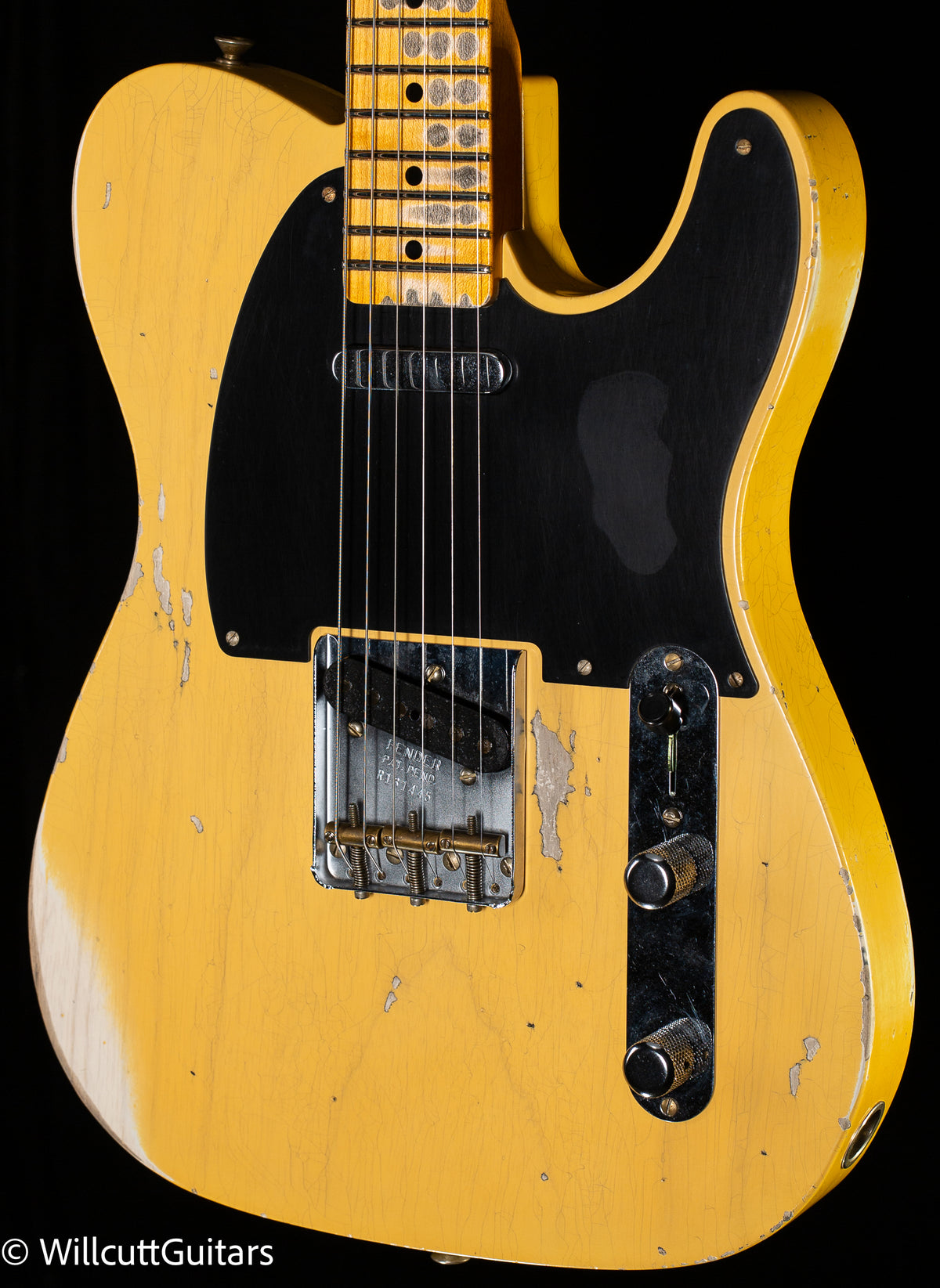 Fender Custom Shop 1950 Double Esquire Heavy Relic Aged Nocaster Blonde (445)