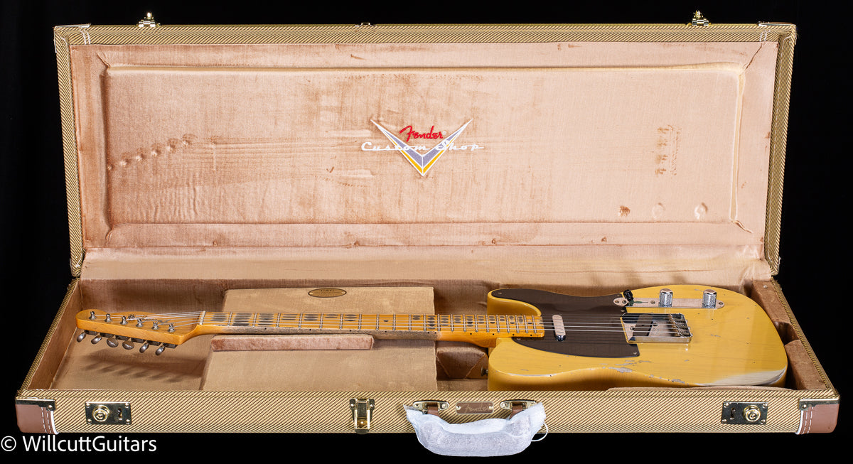 Fender Custom Shop 1950 Double Esquire Heavy Relic Aged Nocaster Blonde (445)