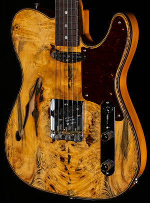 Fender Custom Shop Artisan Buckeye Double Esquire NOS Rosewood Fingerboard Aged Natural (729)