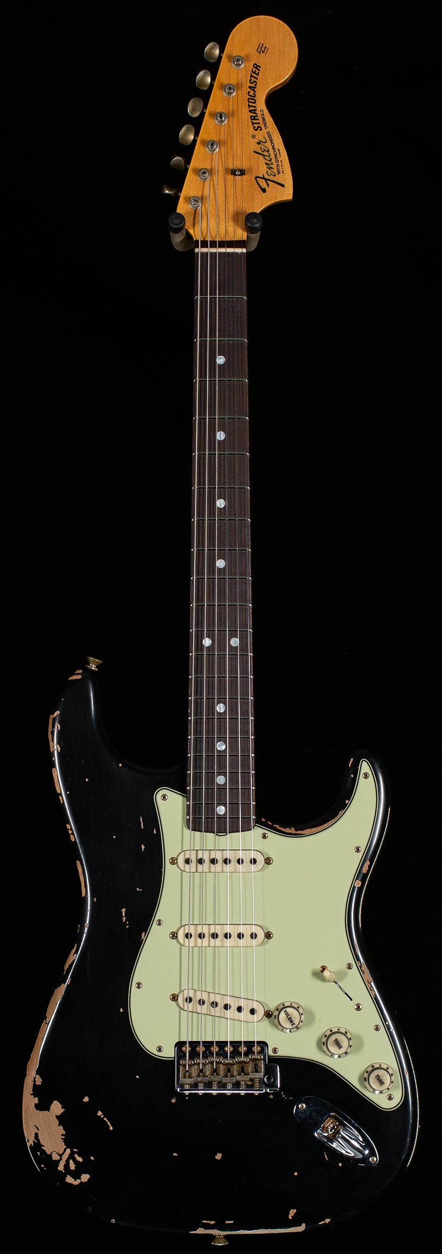 Fender Custom Shop Michael Landau Signature 1968 Stratocaster Round-Laminated Rosewood Black (979)