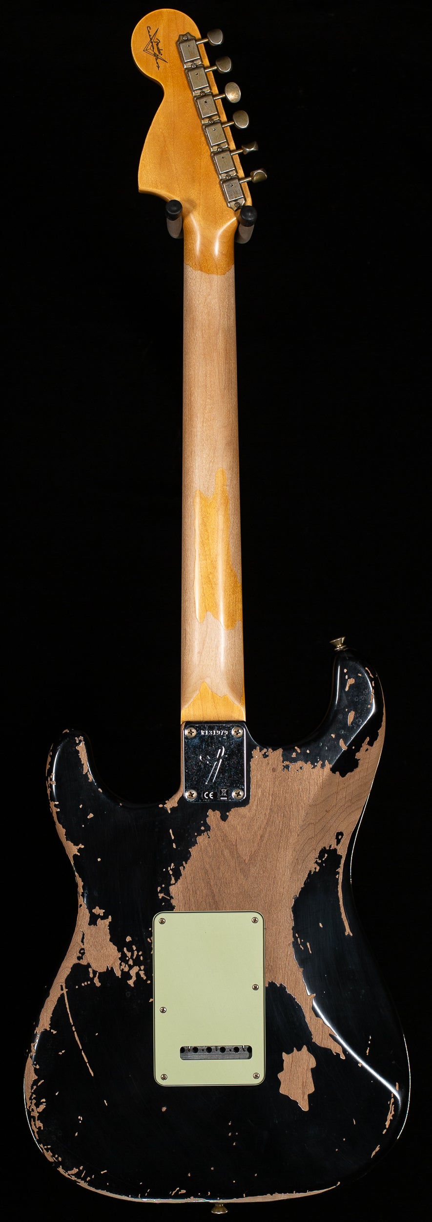 Fender Custom Shop Michael Landau Signature 1968 Stratocaster Round-Laminated Rosewood Black (979)
