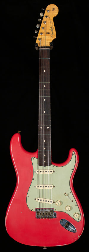 Fender Custom Shop Masterbuilt Andy Hicks True '62 Strat Journeyman Fiesta Red Brazilian 59 C (310)