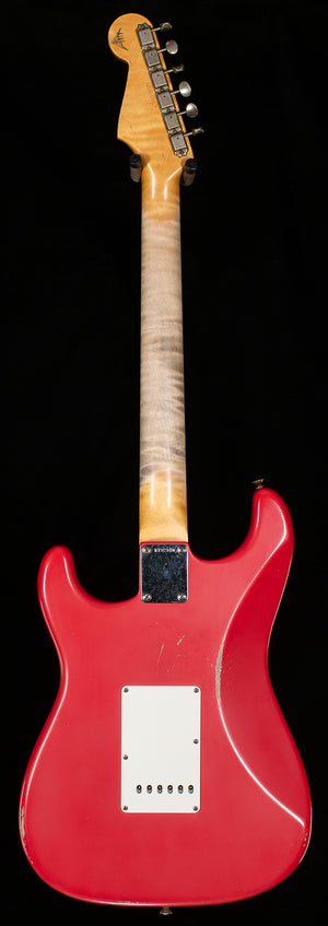 Fender Custom Shop Masterbuilt Andy Hicks True '62 Strat Journeyman Fiesta Red Brazilian 59 C (310)