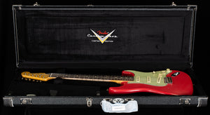 Fender Custom Shop Masterbuilt Andy Hicks True '62 Strat Journeyman Fiesta Red Brazilian 59 C (310)