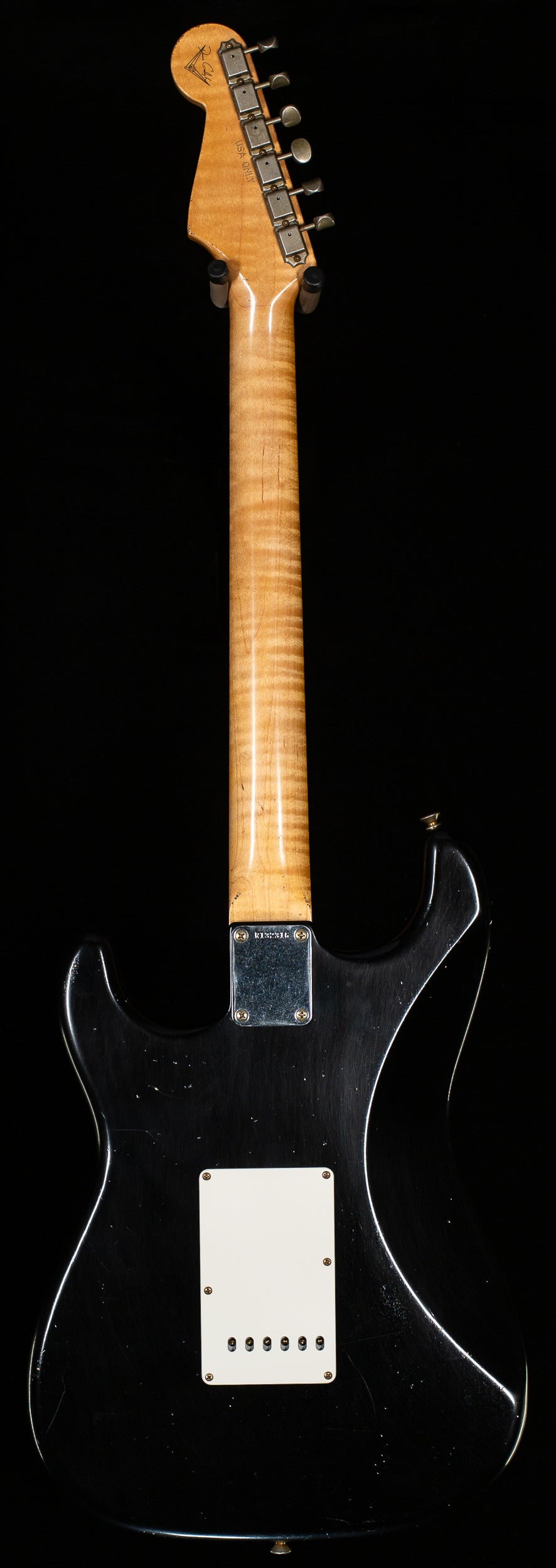 Fender Custom Shop Masterbuilt Dennis Galuzska True &#39;62 Strat Journeyman Relic Black Brazilian &#39;59 C (316)