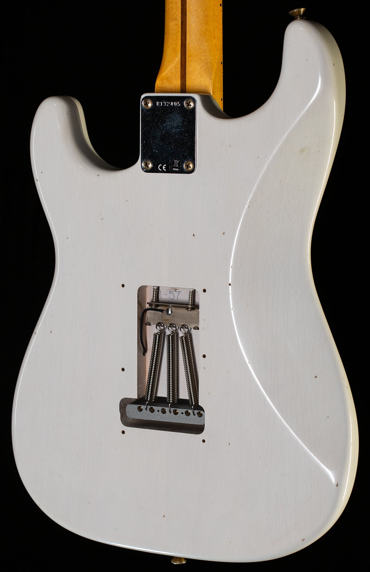 Fender Custom Shop Willcutt True &#39;57 Stratocaster Journeyman Relic White Blonde 57 V (405)