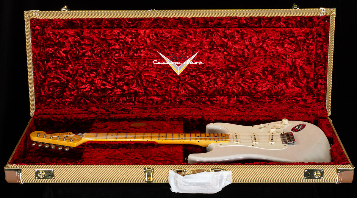 Fender Custom Shop Willcutt True &#39;57 Stratocaster Journeyman Relic White Blonde 57 V (405)