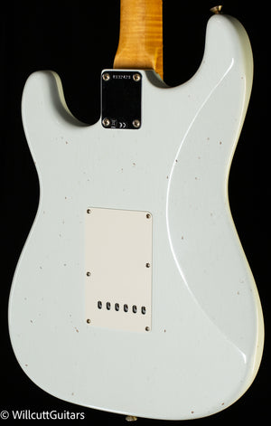 Fender Custom Shop Willcutt True '62 Stratocaster Journeyman Relic Olympic White 59 C (423)