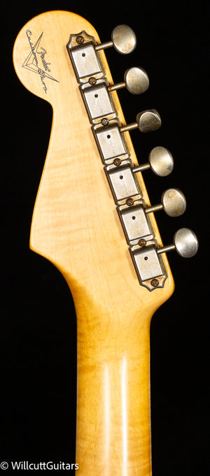Fender Custom Shop Willcutt True '62 Stratocaster Journeyman Relic Olympic White 59 C (423)