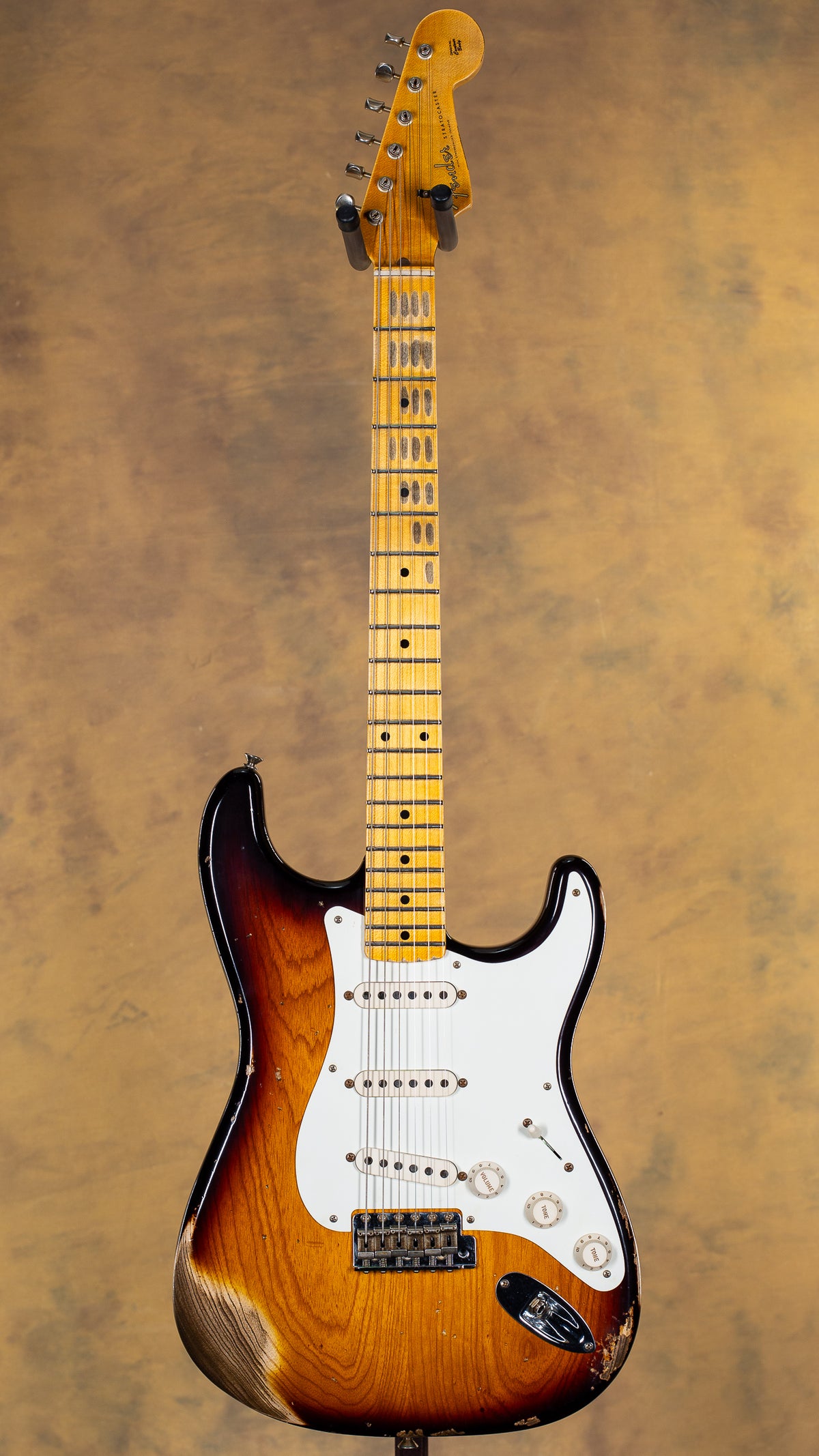 2023 Fender Custom Shop Wildwood 10 '57 Stratocaster Heavy Relic 2 Tone Sunburst