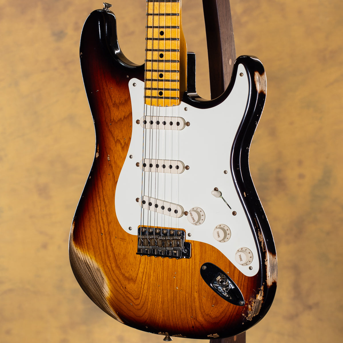2023 Fender Custom Shop Wildwood 10 '57 Stratocaster Heavy Relic 2 Tone Sunburst