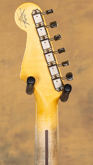 2023 Fender Custom Shop Wildwood 10 '57 Stratocaster Heavy Relic 2 Tone Sunburst