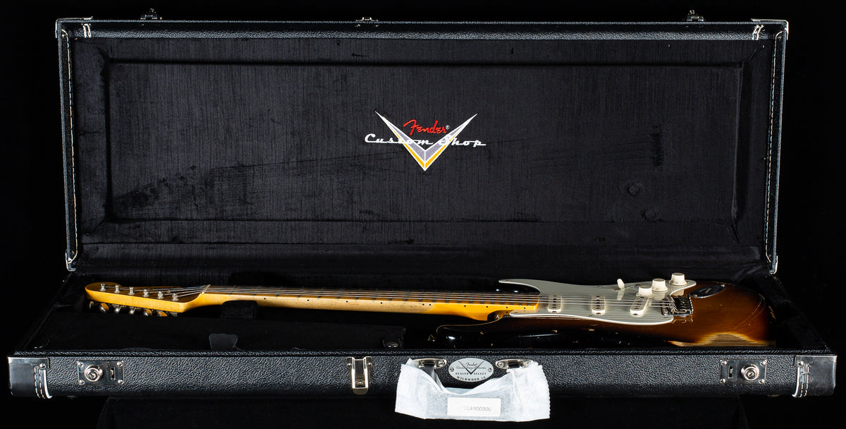 2023 Fender Custom Shop Wildwood 10 '57 Stratocaster Heavy Relic 2 Tone Sunburst